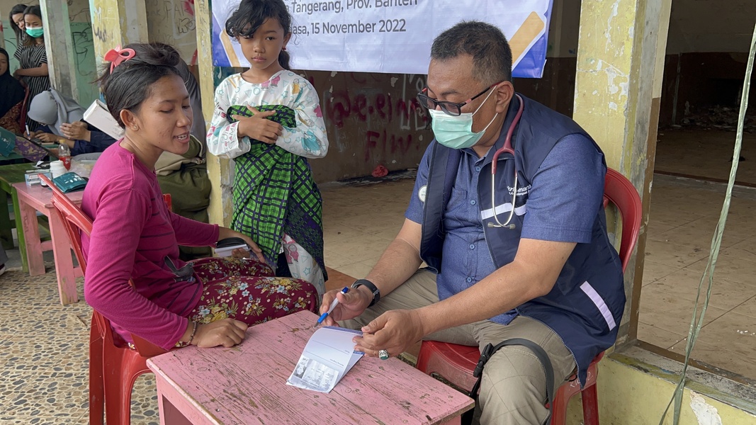 Bakrie Amanah Sehat Untuk Negeri Menggelar Kegiatan CSR Layanan Kesehatan Gratis